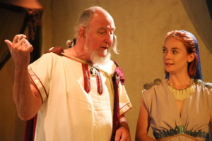 Kevin McGrath as Pandarus in Troilus and Cressida