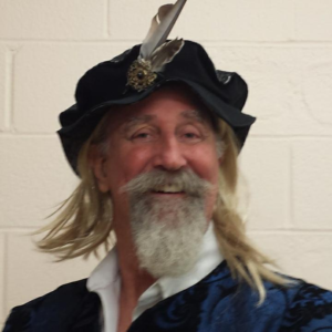 Kevin as Sir Andrew Aguecheek
